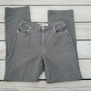 Caribbean Joe Stretch Olive Jeans Size 6